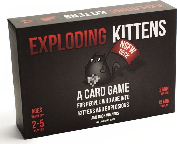 Exploding Kittens NSFW Edition - Card Game